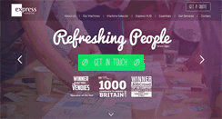 Desktop Screenshot of expressvending.co.uk